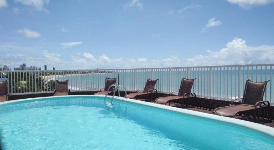 Flat Frente Mar Manaira 1 Apartment Joao Pessoa Bagian luar foto