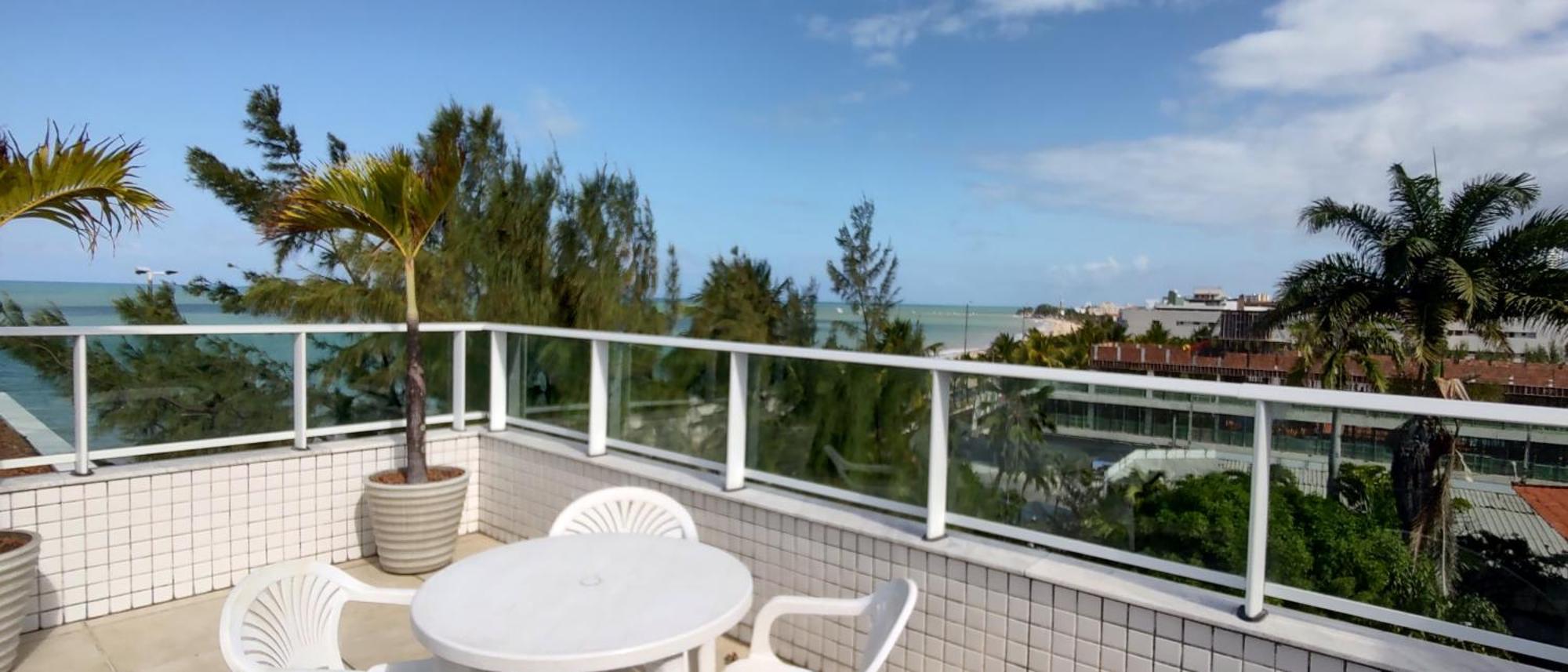 Flat Frente Mar Manaira 1 Apartment Joao Pessoa Bagian luar foto