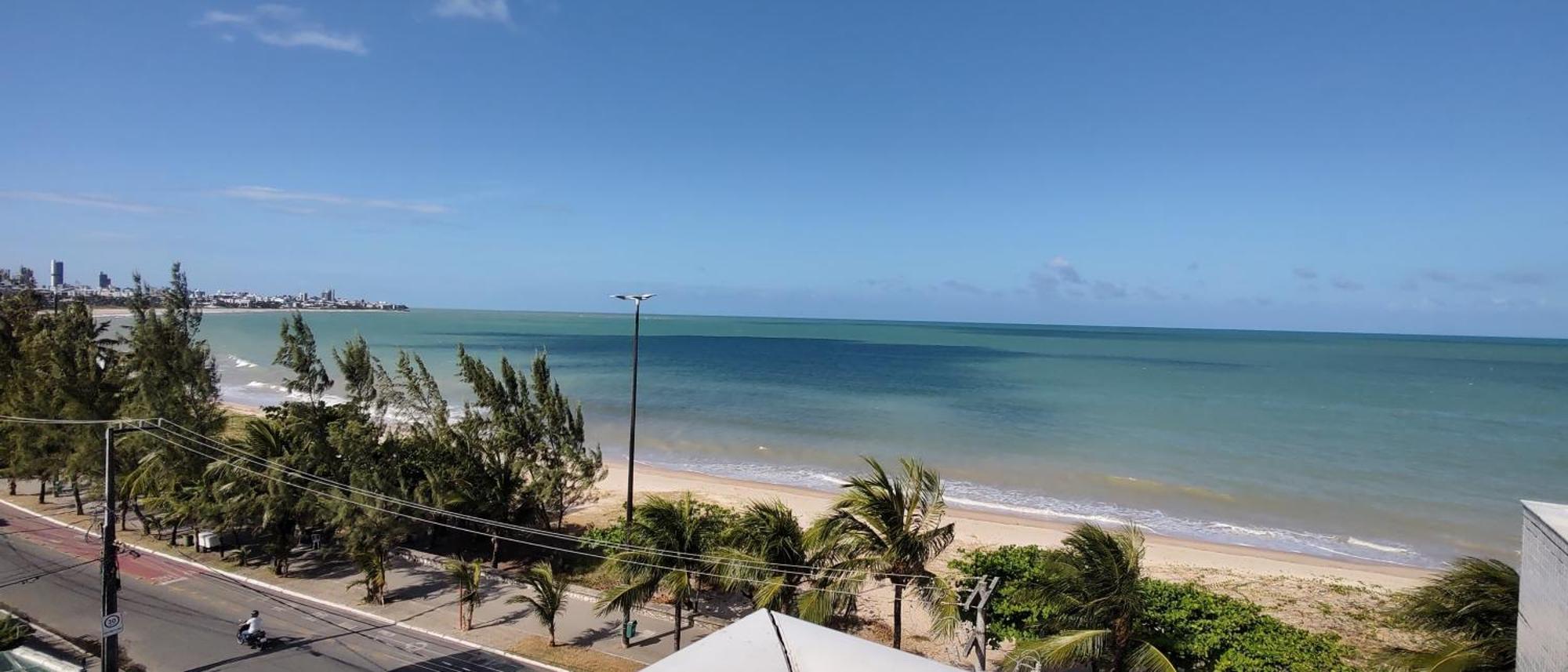 Flat Frente Mar Manaira 1 Apartment Joao Pessoa Bagian luar foto