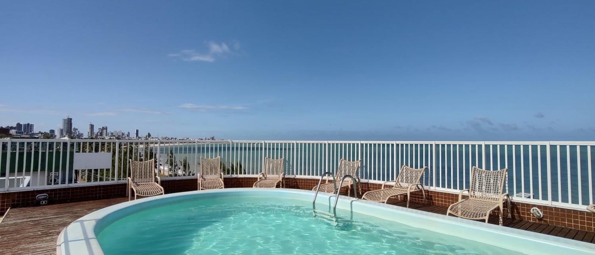 Flat Frente Mar Manaira 1 Apartment Joao Pessoa Bagian luar foto