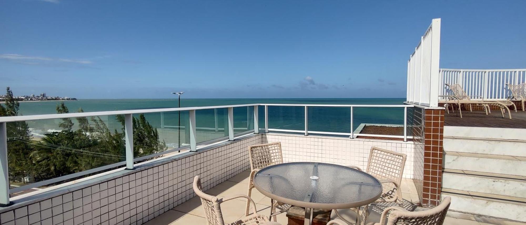 Flat Frente Mar Manaira 1 Apartment Joao Pessoa Bagian luar foto